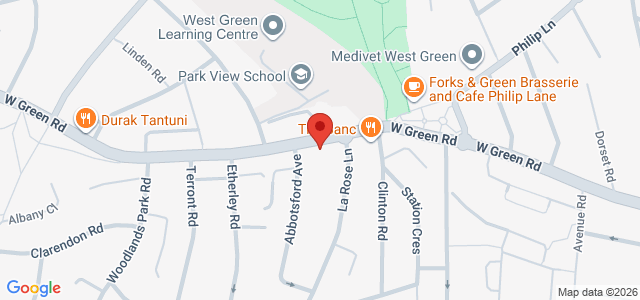 Map showing Yard Sale Pizza - Tottenham in London